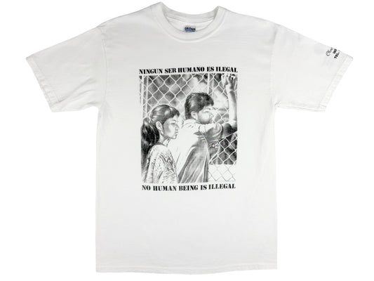 Vintage No Human Being Is Illegal T-Shirt