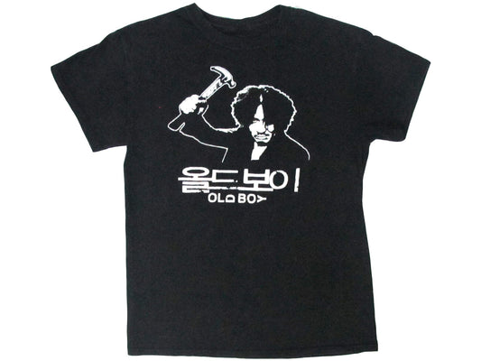 Vintage Oldboy Movie Black T-Shirt Korean y2k Film 