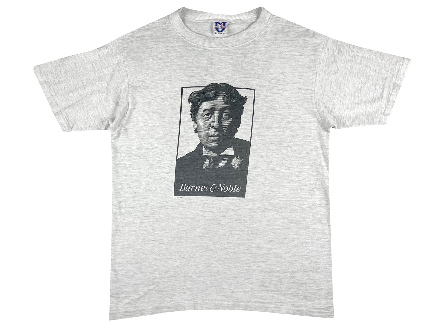 Vintage Oscar Wilde Barnes & Noble Grey T-Shirt