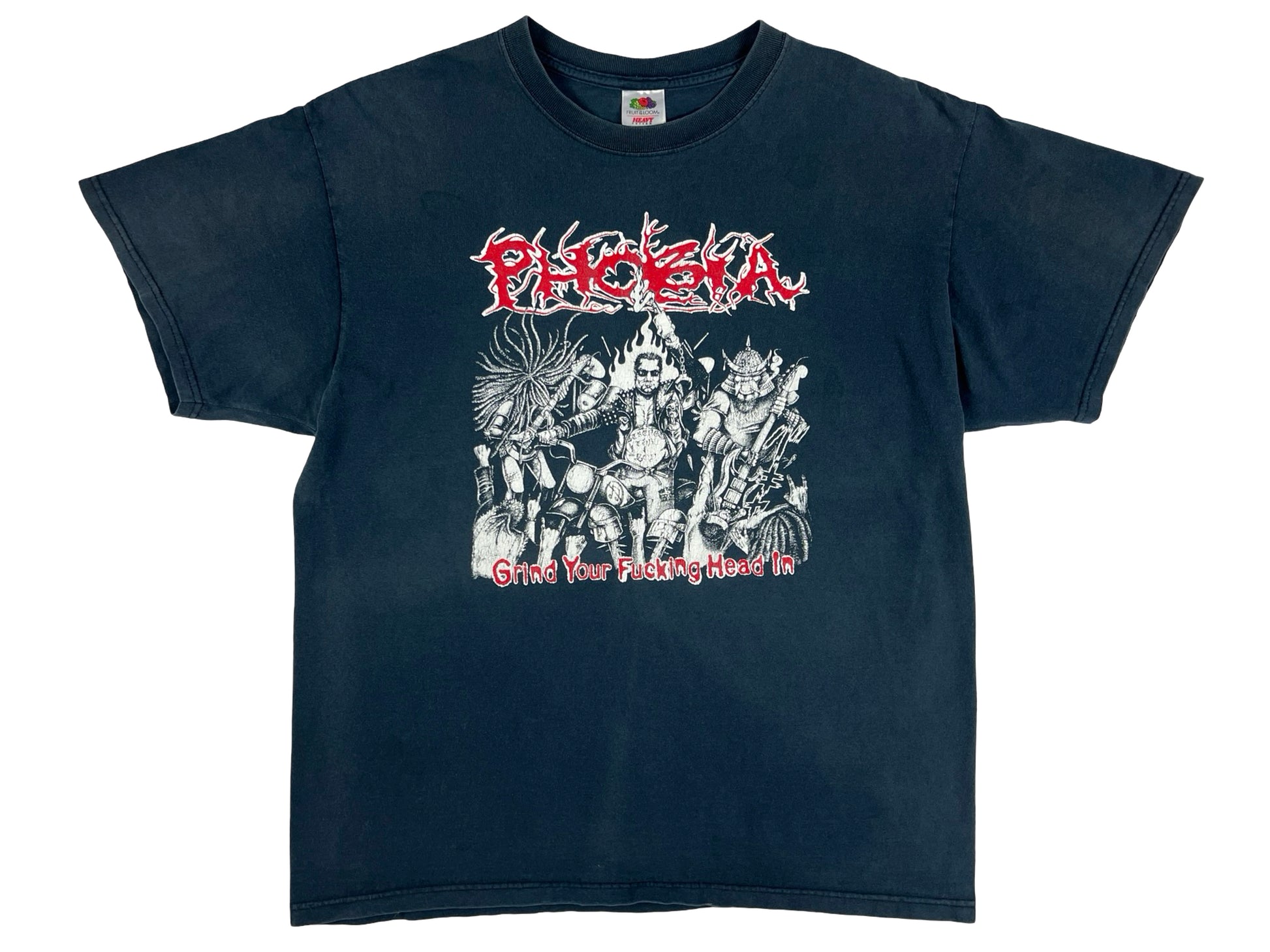 Vintage Phobia 'Grind Your Head In' Black T-Shirt