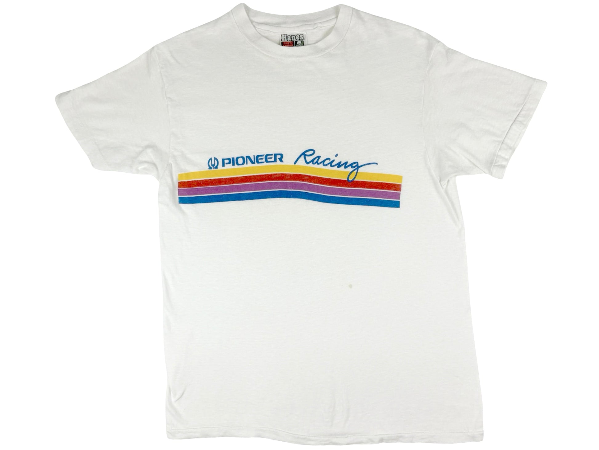Vintage Pioneer Racing White T-Shirt