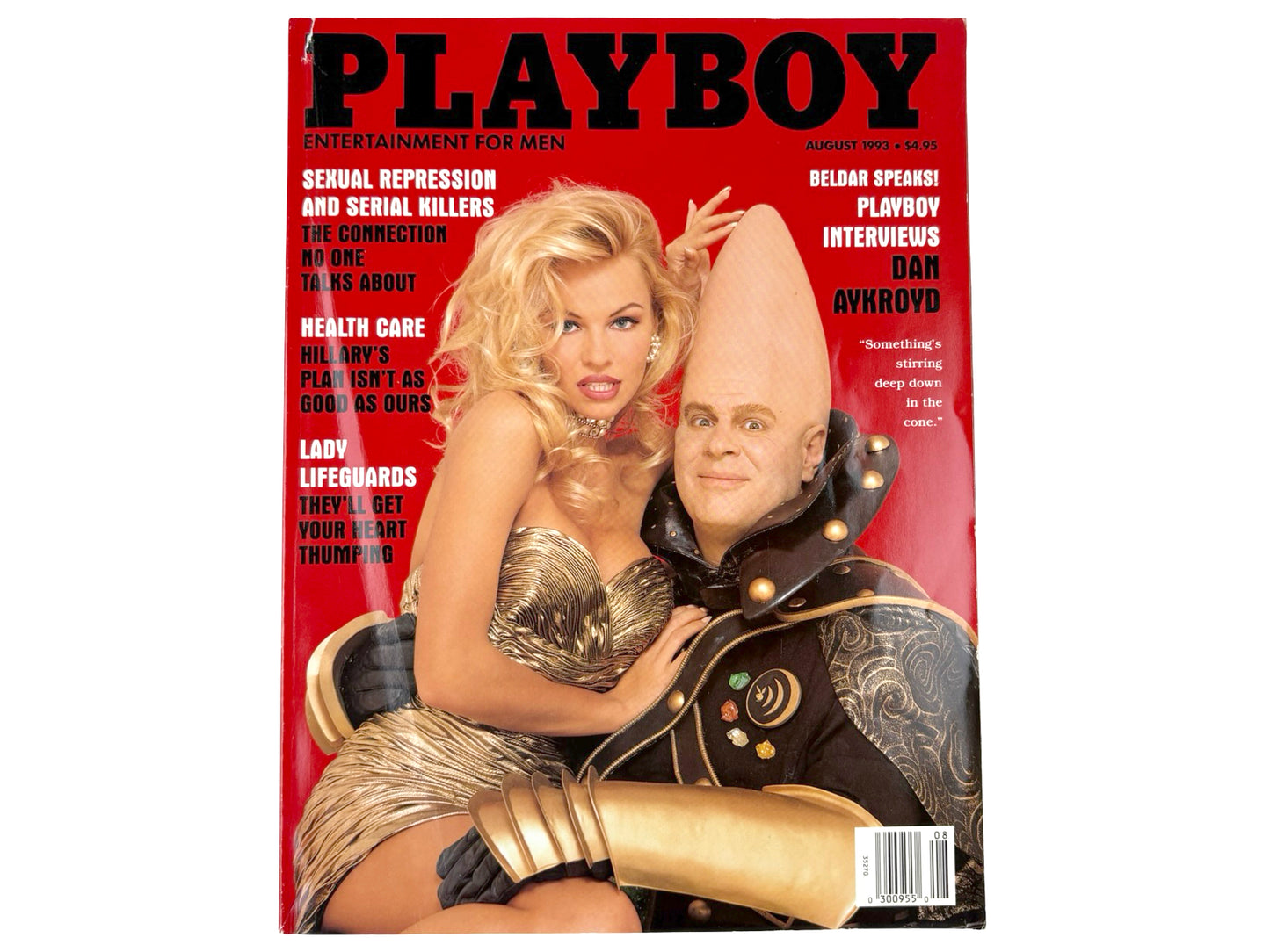 Vintage Playboy Magazine August 1993 Pamela Anderson Coneheads SNL Dan Akroyd 90s
