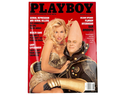 Vintage Playboy Magazine August 1993 Pamela Anderson Coneheads SNL Dan Akroyd 90s