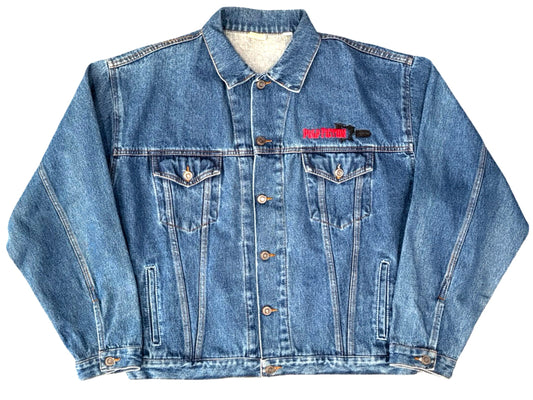 Pulp Fiction Embroidered Jean Jacket