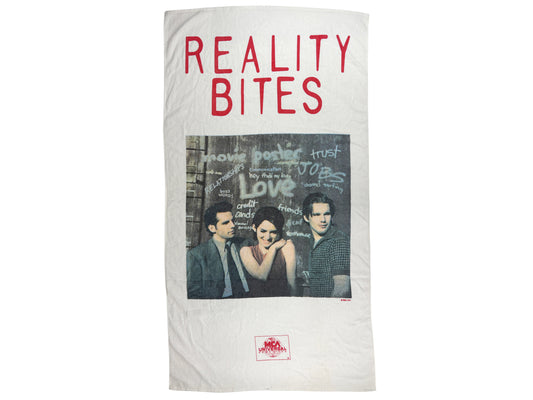 Vintage Reality Bites Beach Towel Movie Promo 90s Ethan Hawke Ben Stiller Winona Ryder
