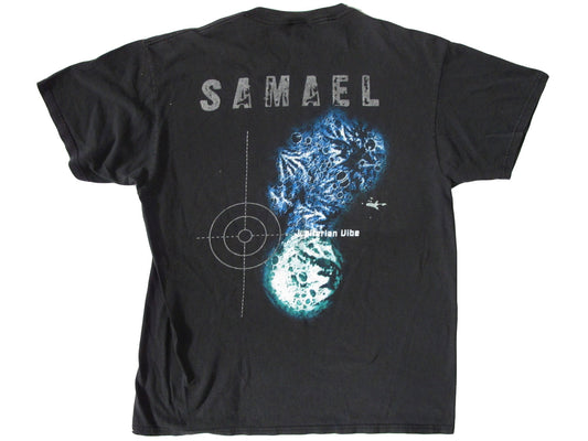 Vintage Samael 'Passage' Black T-Shirt Metal band Album 90s y2k
