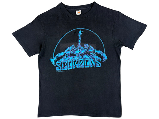 Vintage Scorpions 'Lovedrive' 1979 Tour Black T-Shirt 70s 80s Rock n Roll