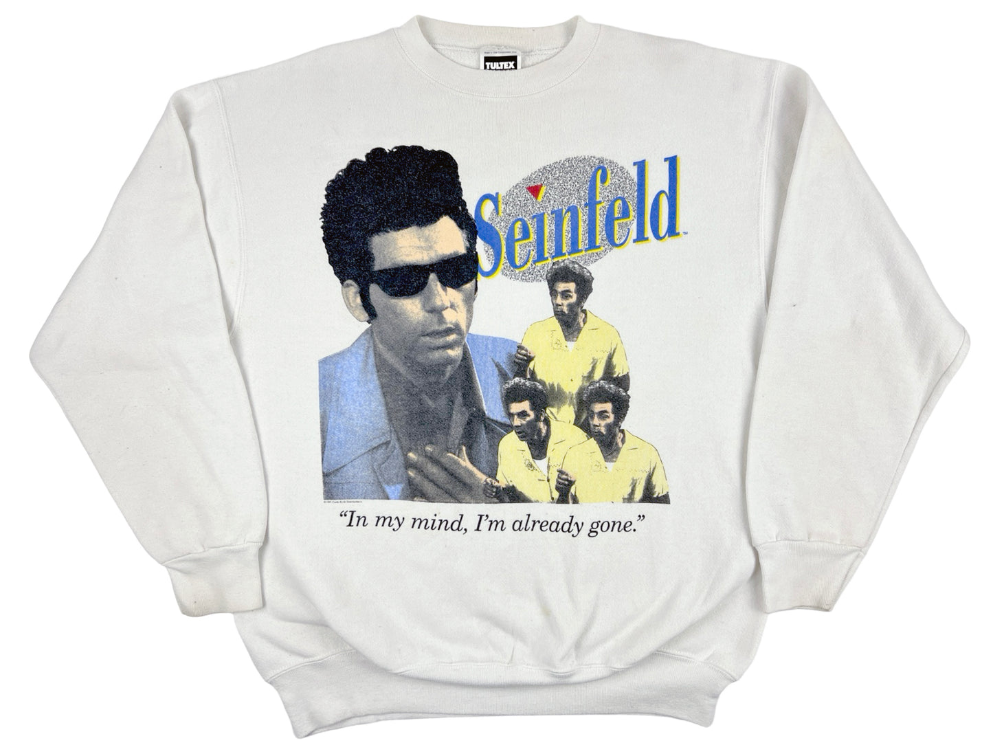 Vintage Seinfeld Kramer 'In My Mind, I'm Already Gone' Sweatshirt