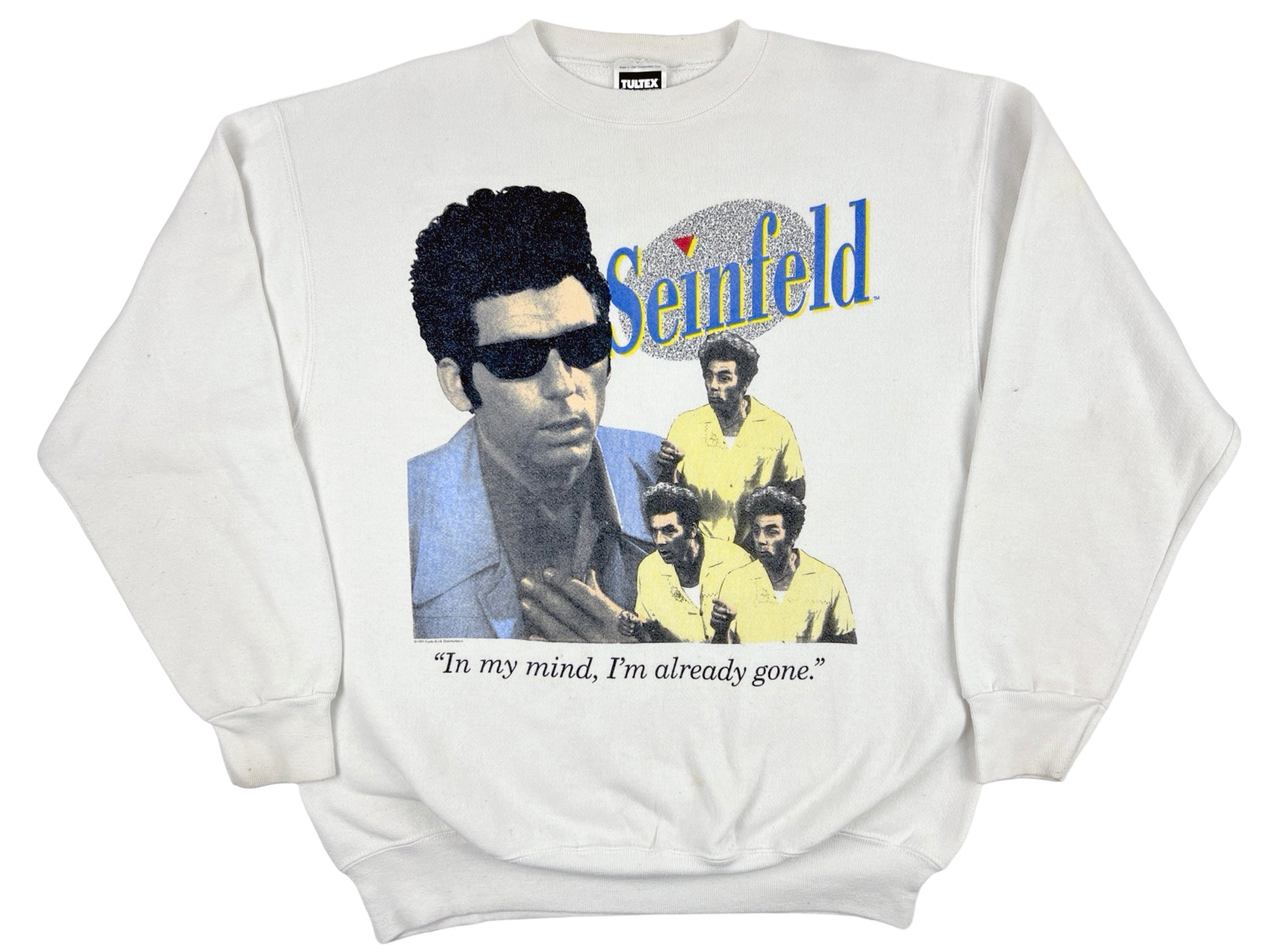 Vintage Seinfeld Kramer 'In My Mind, I'm Already Gone' Sweatshirt