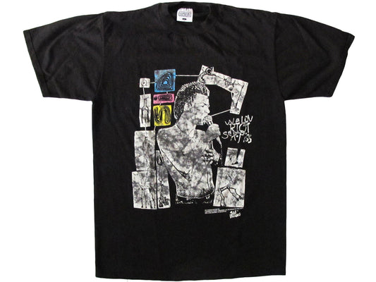 Vintage Sid Vicious Black T-Shirt Sex Pistols 90s Nice Man Punk Rock