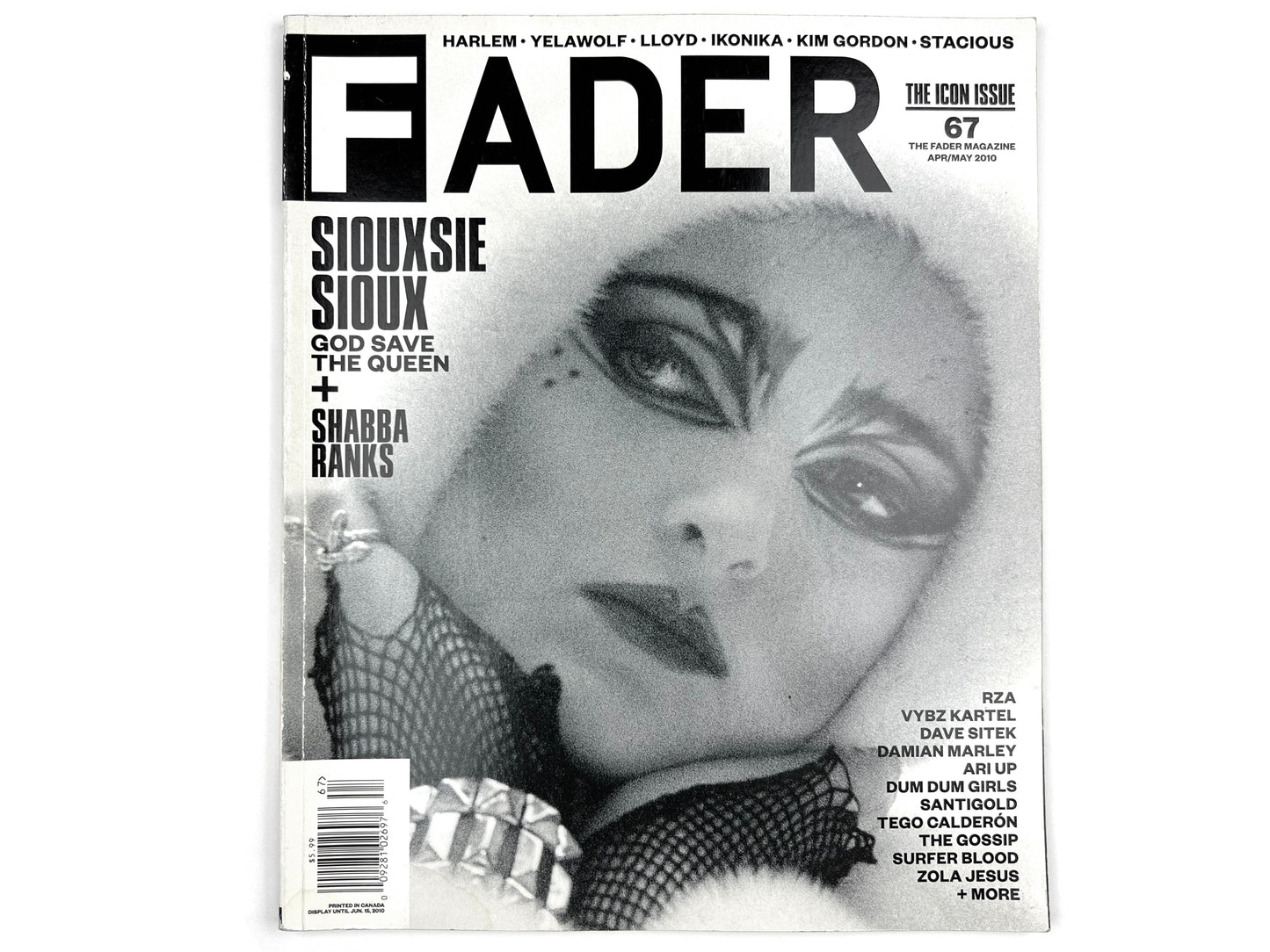 Siouxsie Sioux Fader Magazine 2010