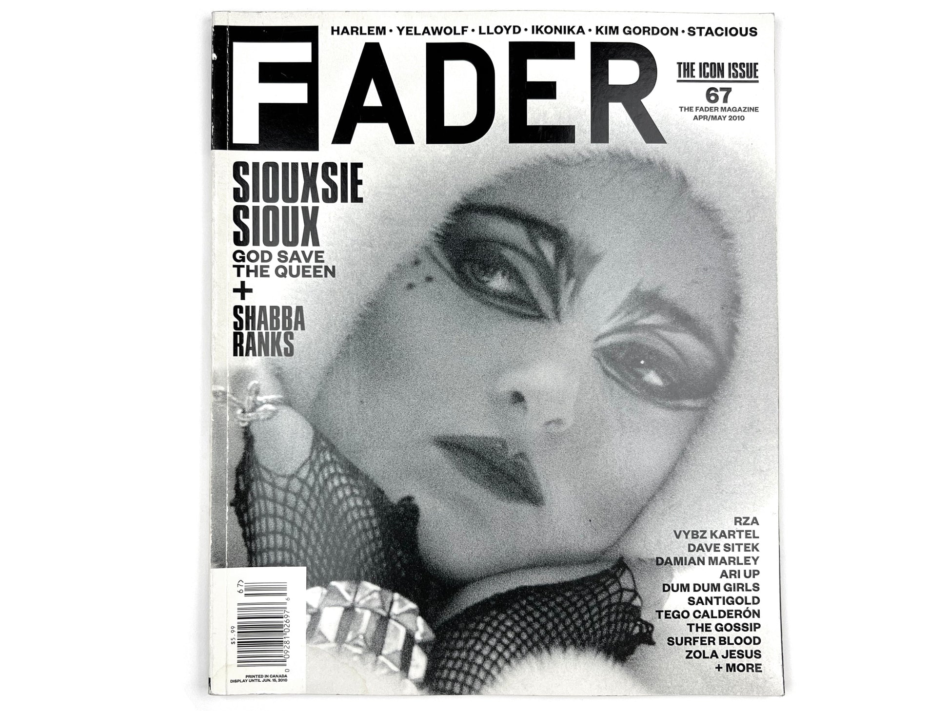 Siouxsie Sioux Fader Magazine 2010