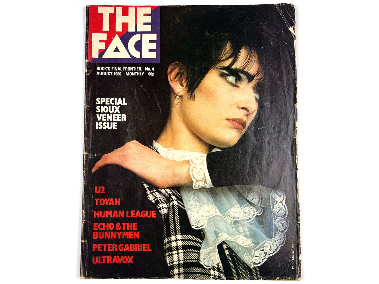 Vintage The Face Magazine Siouxsie Sioux 1980