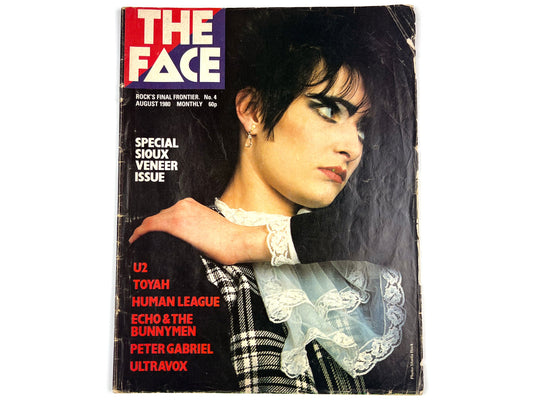 Vintage The Face Magazine Siouxsie Sioux 1980