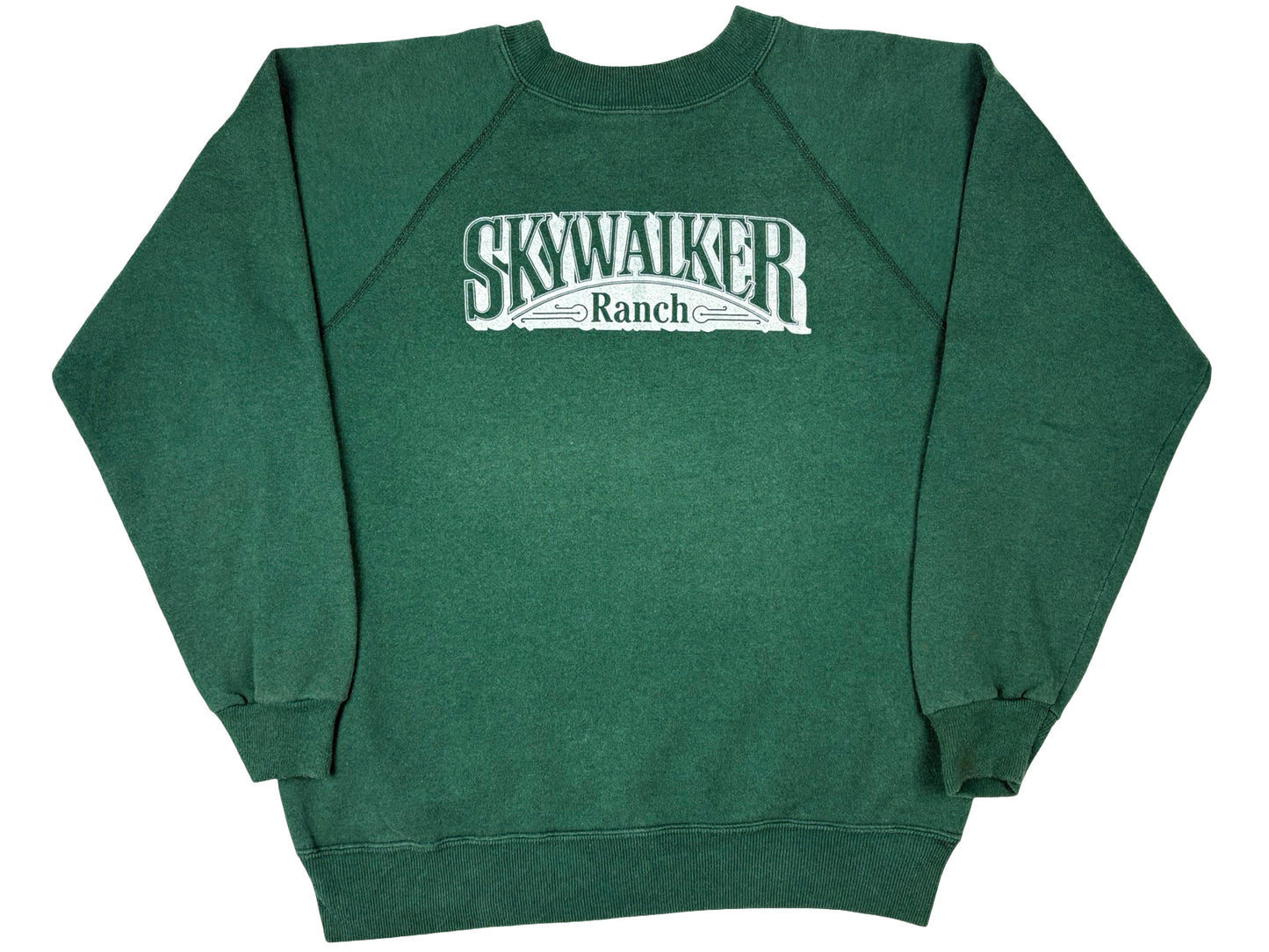 Vintage Skywalker Ranch Green Raglan Sweatshirt VFX George Lucas