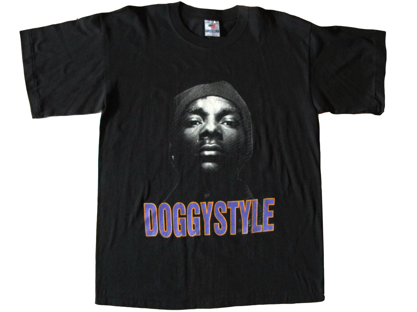 Vintage Snoop Doggy Dogg 'Doggystyle' Black T-Shirt 90s Rap Tees