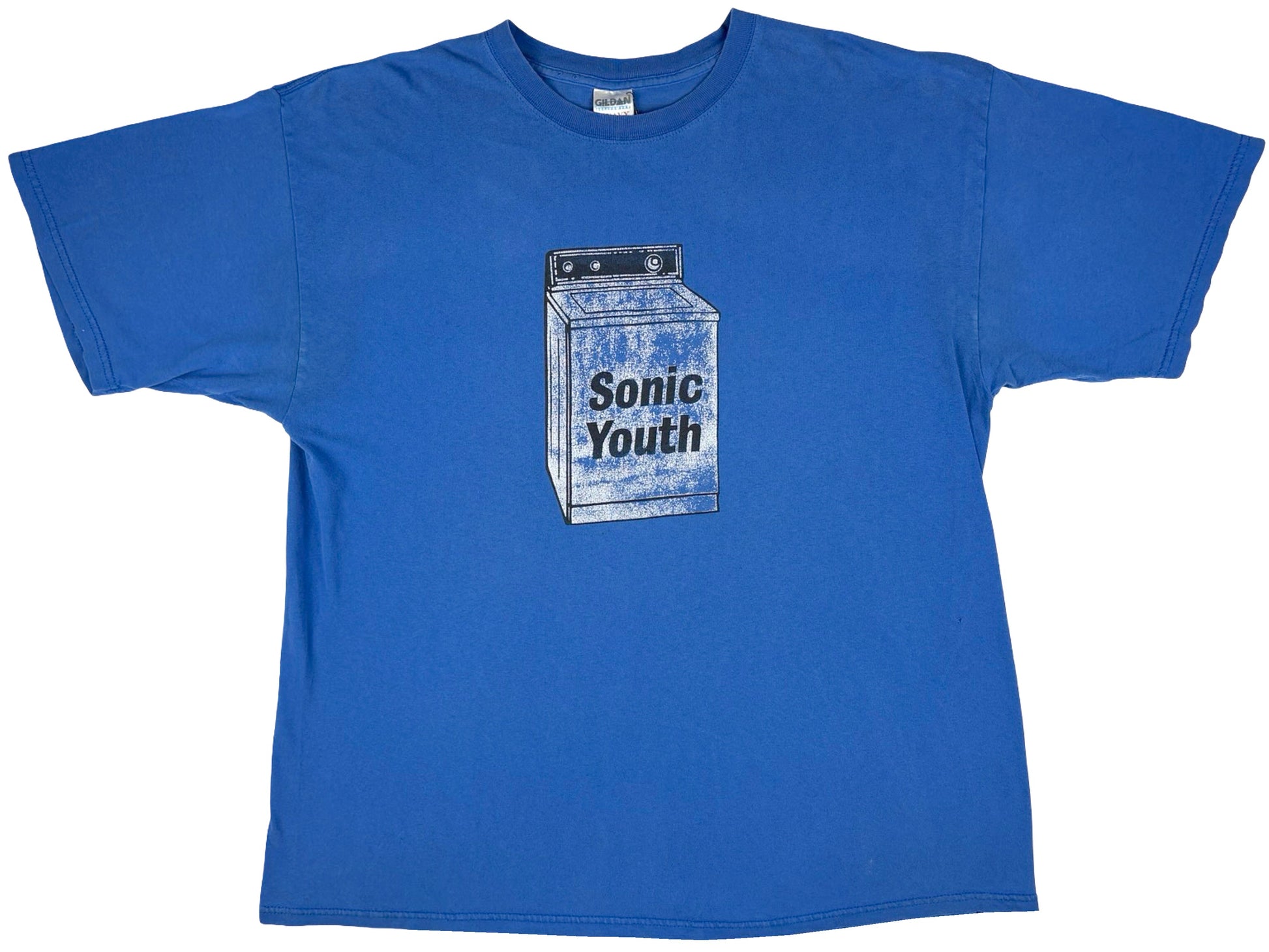 Sonic Youth Washing Machine Blue T-Shirt NYC Indie Rock