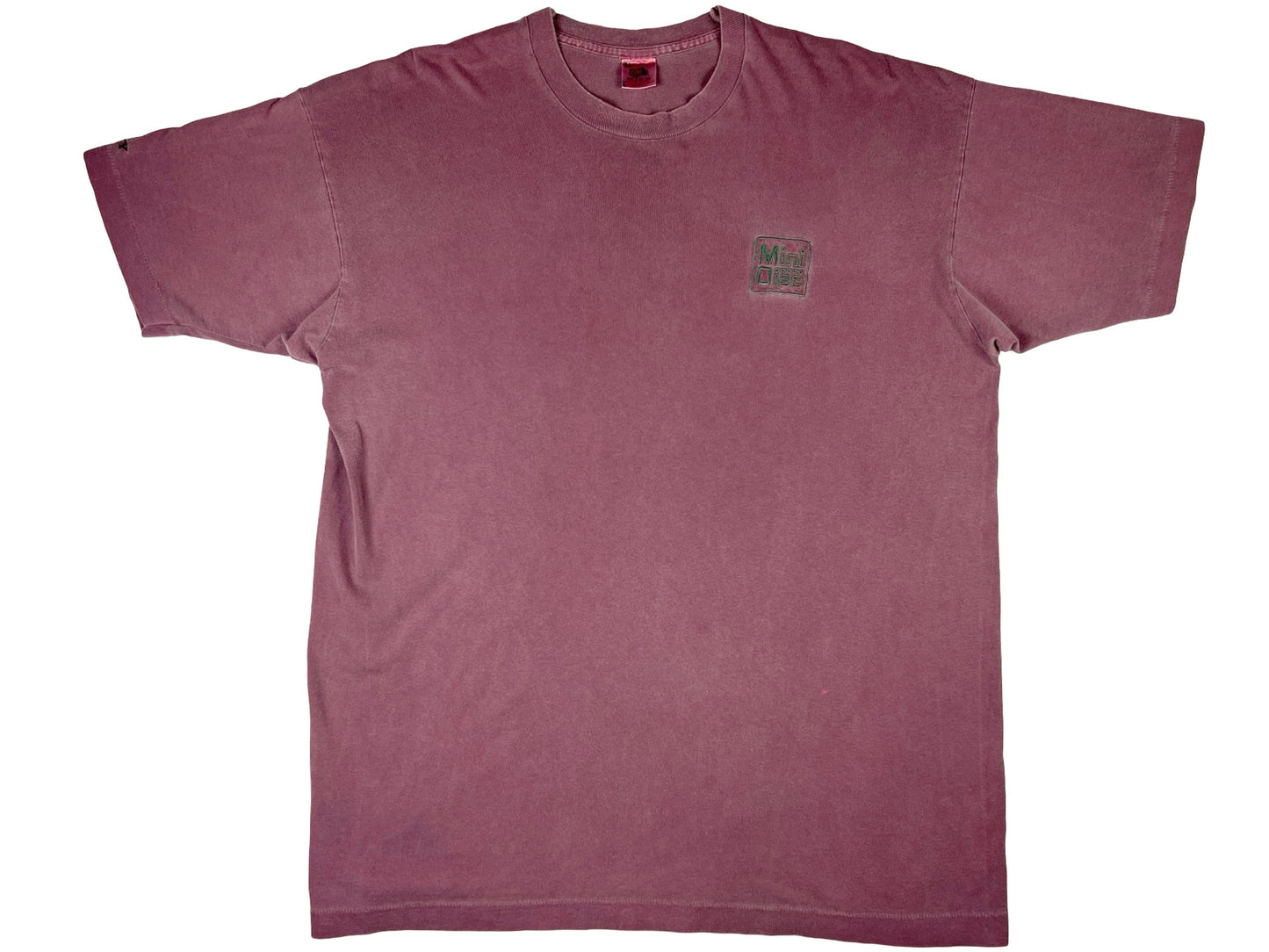 Vintage Sony Mini Disc Over Dyed T-Shirt 90s Electronics Tech