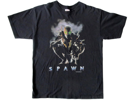Vintage Spawn Movie Black T-Shirt Todd McFarlane 90s Comic Book Comics Image