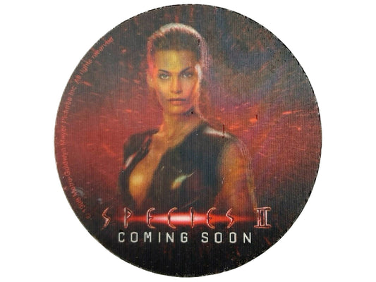 Vintage Species II Holographic Pin Movie promo 90s y2k horror sci-fi science fiction