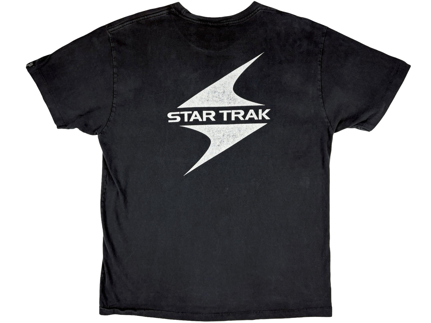 Star Trak Records Black T-Shirt Pharrell Williams NERD CHad Hugo 90s y2k Clipse