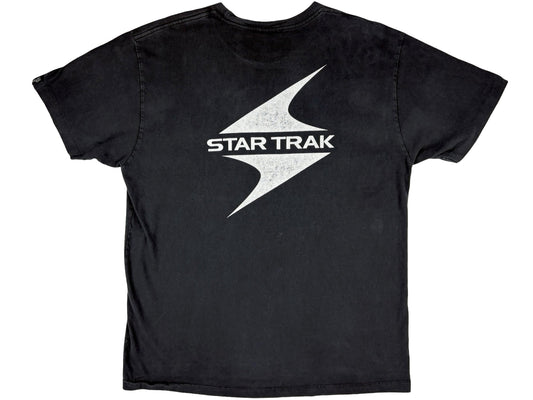 Star Trak Records Black T-Shirt Pharrell Williams NERD CHad Hugo 90s y2k Clipse
