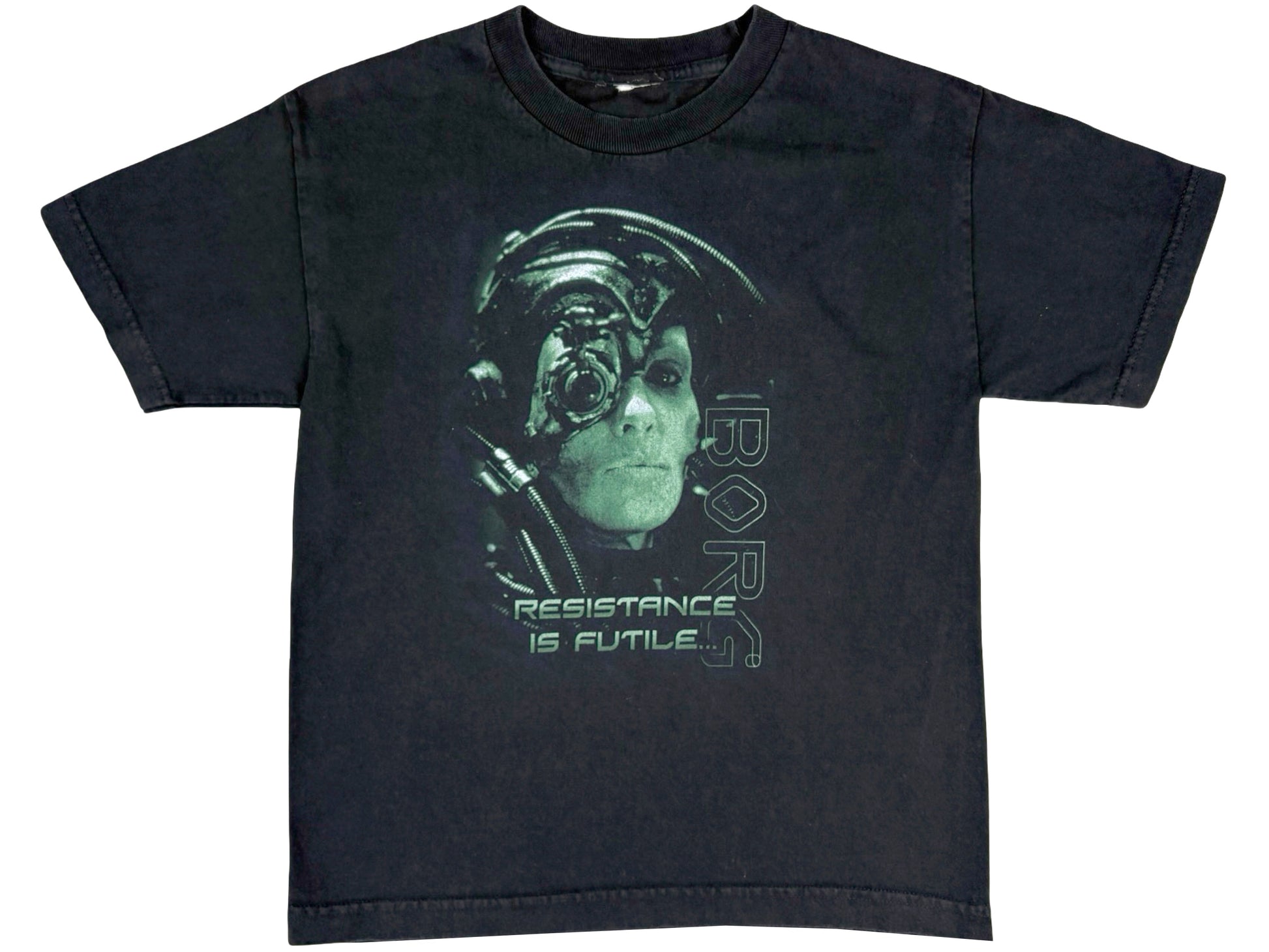 Vintage Star Trek Borg T-Shirt TNG The Next Generation 90s y2k