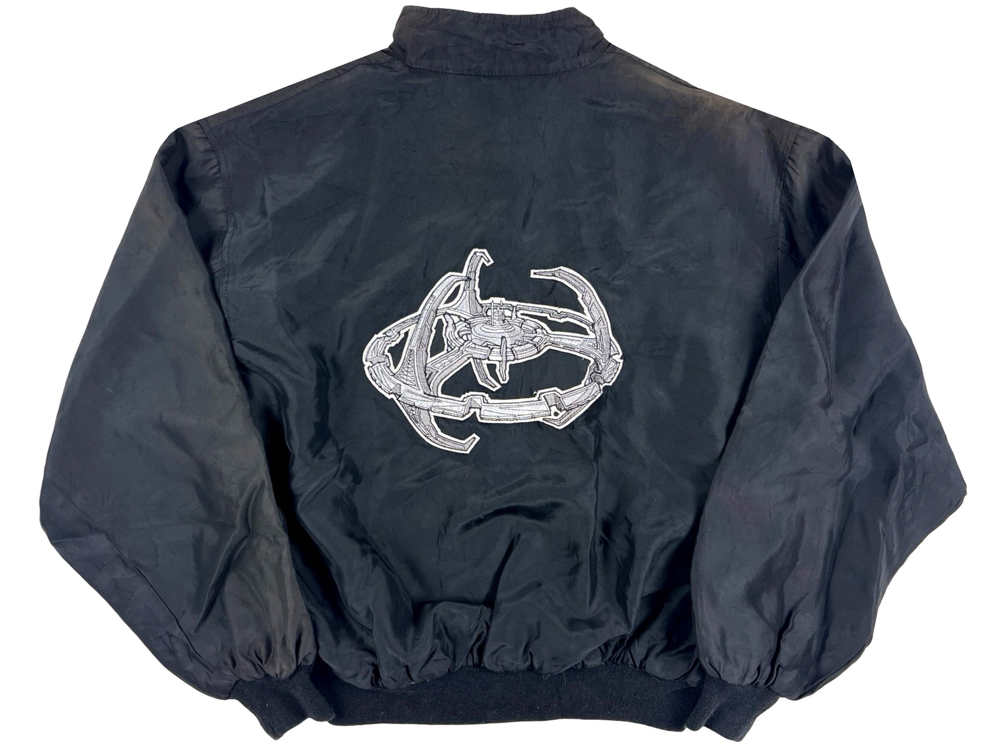 Vintage Star Trek 'Deep Space Nine' Embroidered Black Jacket
