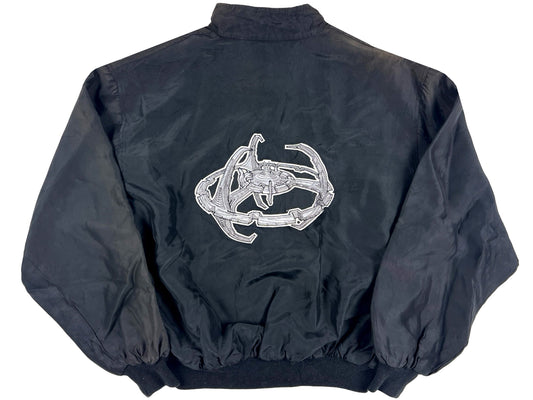 Vintage Star Trek 'Deep Space Nine' Embroidered Black Jacket