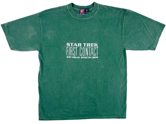 Vintage Star Trek 'First Contact' ILM Visual FX Crew T-Shirt