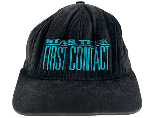 Vintage Star Trek 'First Contact' Snapback Hat Movie Sci-Fi Science Fiction 90s trekkie