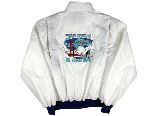 Vintage Star Trek IV 'The Voyage Home' Embroidered Jacket Sci-Fi Science Fiction Movie 80s Tekkie
