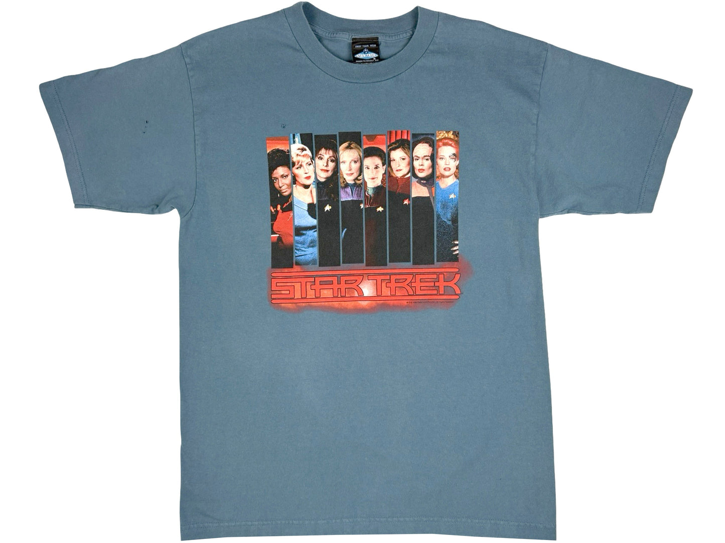 Vintage Star Trek Women T-Shirt 90s y2k TV Show Sci-Fi Science Fiction