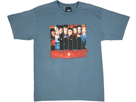 Vintage Star Trek Women T-Shirt 90s y2k TV Show Sci-Fi Science Fiction