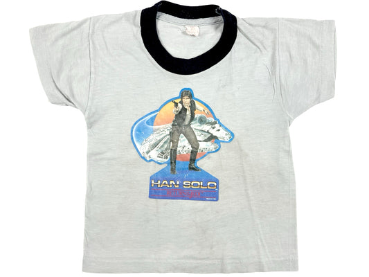 Vintage Star Wars Return of the Jedi Han Solo Ringer T-Shirt