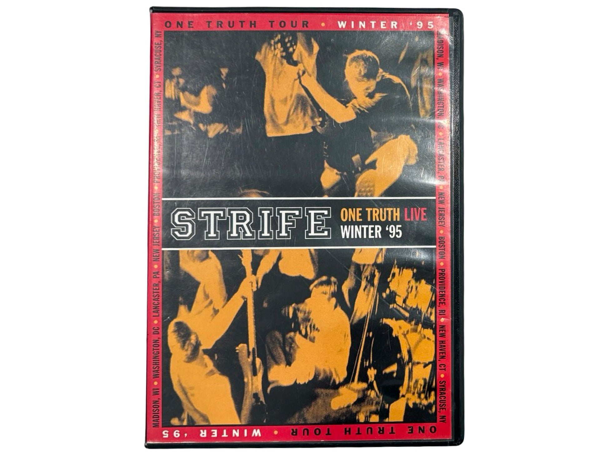 Vintage Strife 'One Truth Live' DVD Hardcore Victory Records 90s y2k