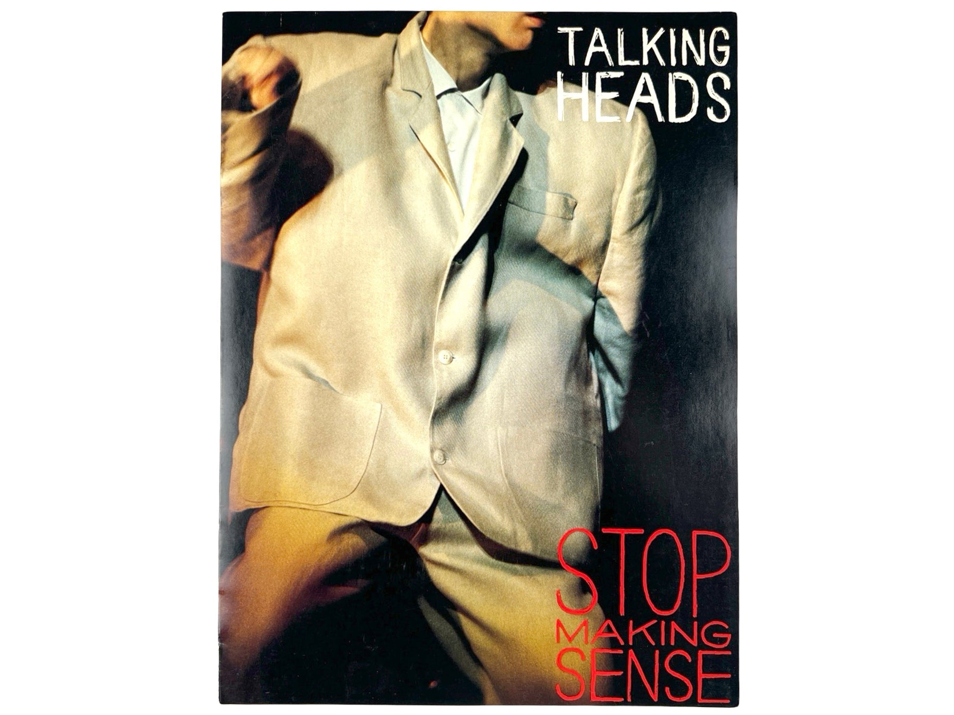 Vintage Talking Heads ‘Stop Making Sense’ Pamphlet Movie Film Performance David Byrne 80s