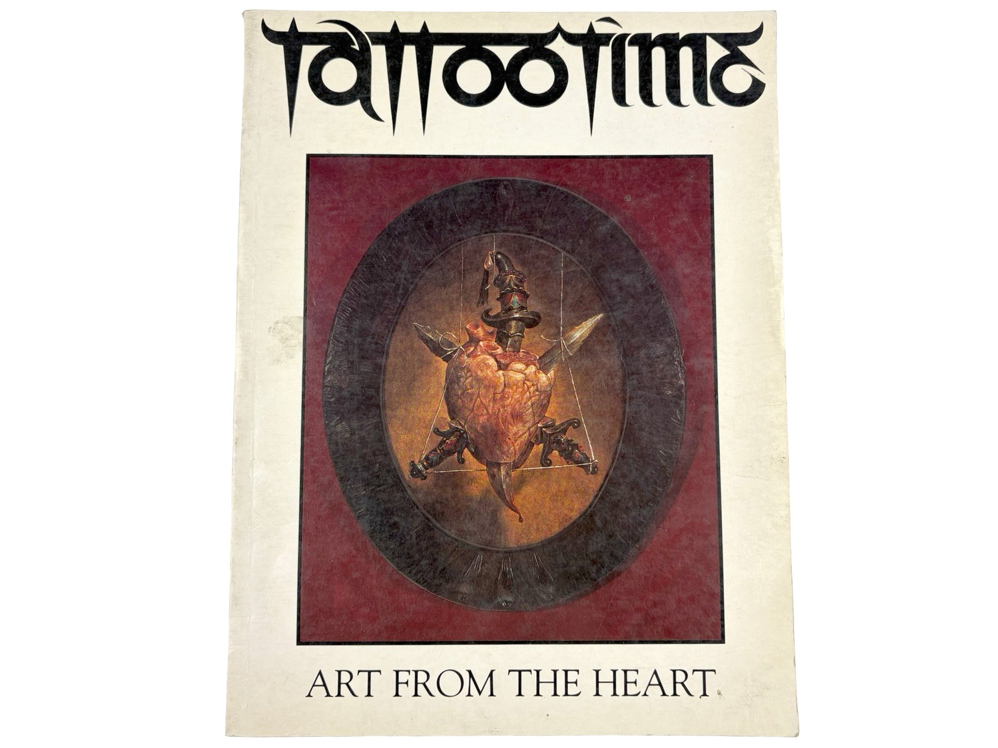 Vintage Tattoo Time 'Art From The Heart' Book 80s 90s