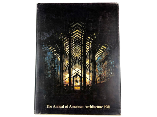 Vintage The Annual of American Architecture 1981 Book 80s Design