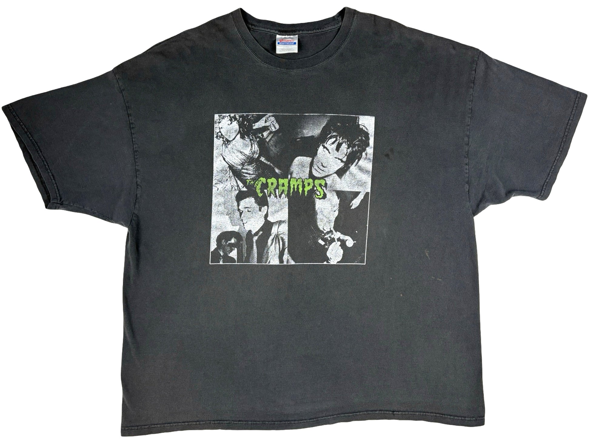 Vintage The Cramps Black T-Shirt Punk Rock Band 90s y2k