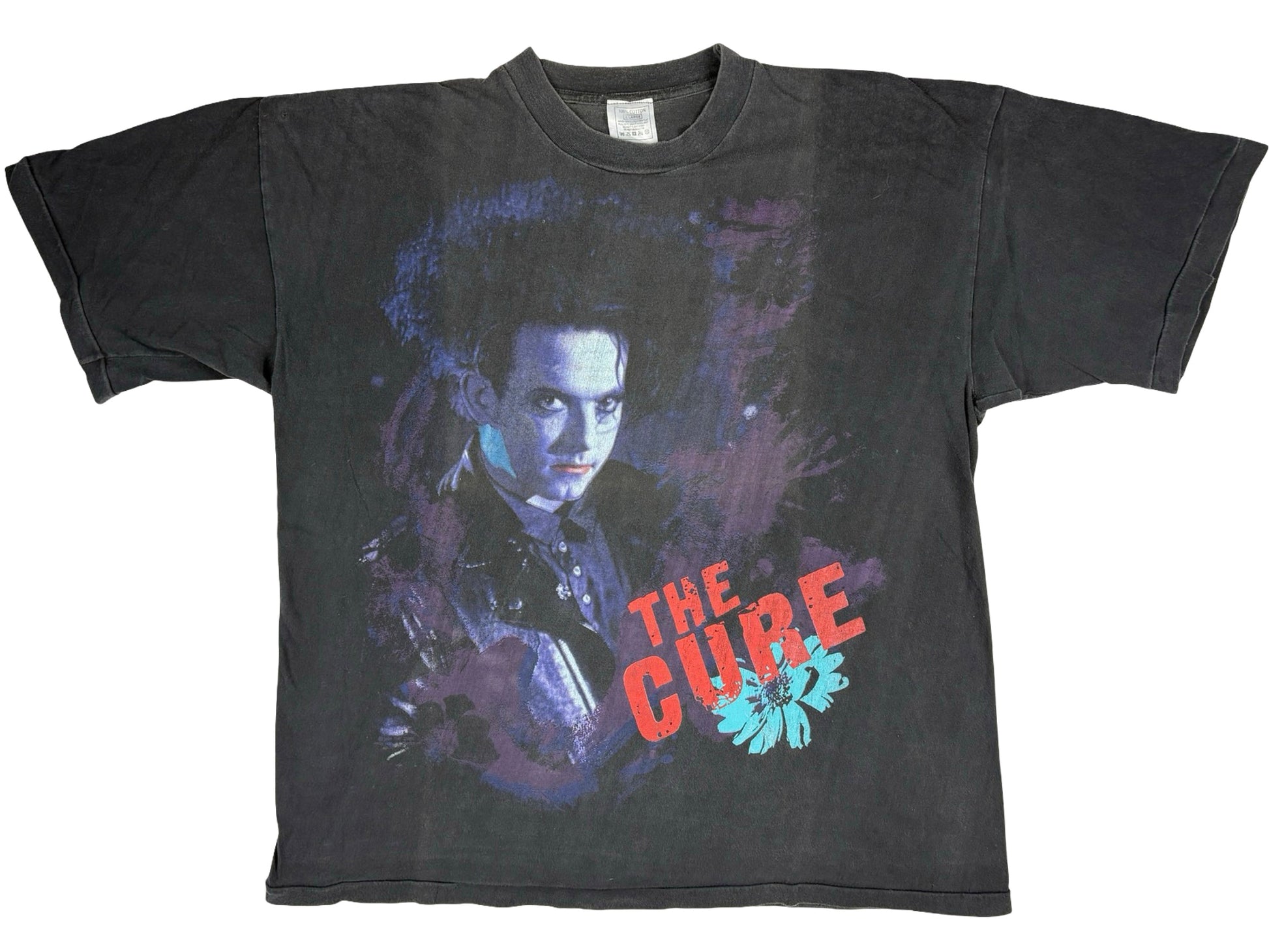 Vintage The Cure 'Disintegration' BlackT-Shirt Indie Rock Emo Goth Band Robert SMith