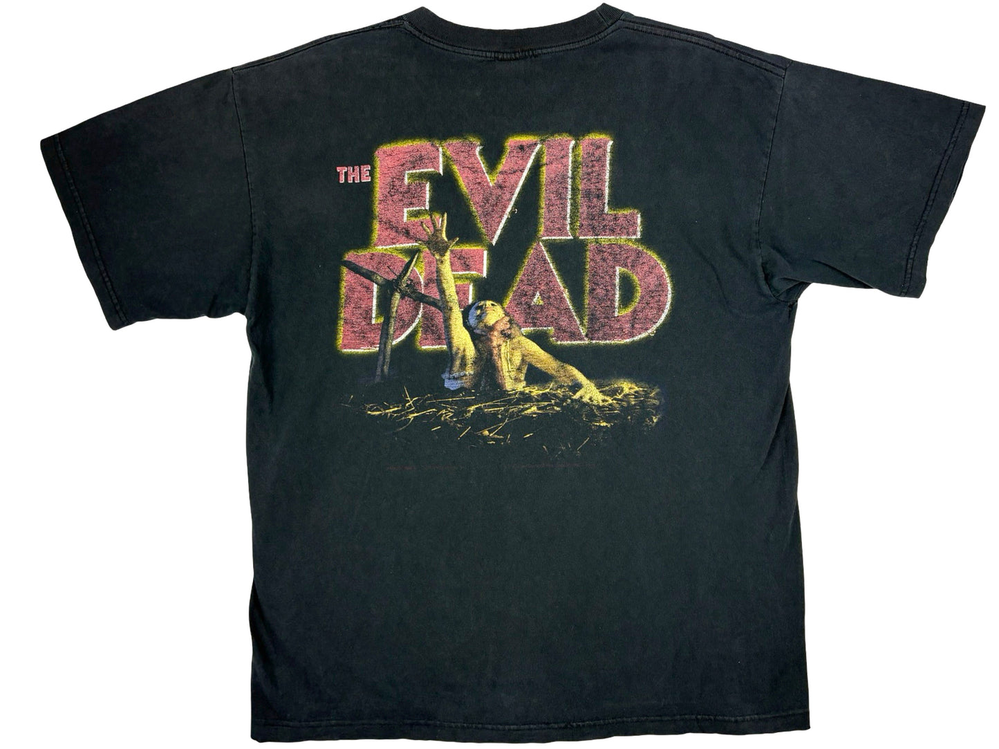 Vintage The Evil Dead black T-Shirt Horror movie 80s 90s y2k Sam Raimi