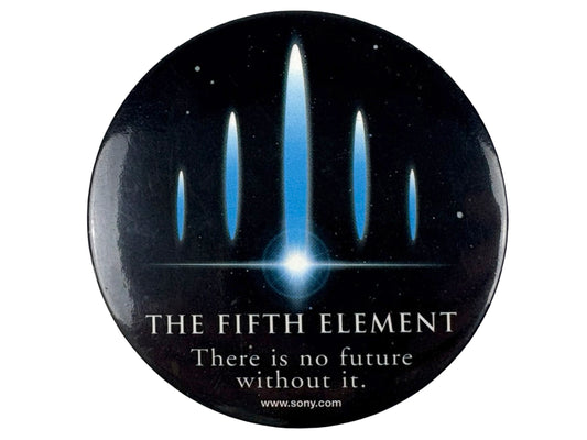 Vintage The Fifth Element Circle Pin Movie promo 90s sci-fi science fiction