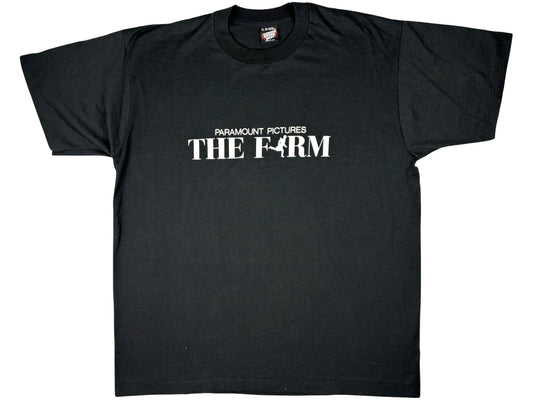Vintage The Firm Movie Black T-Shirt 90s Tom Cruise Book