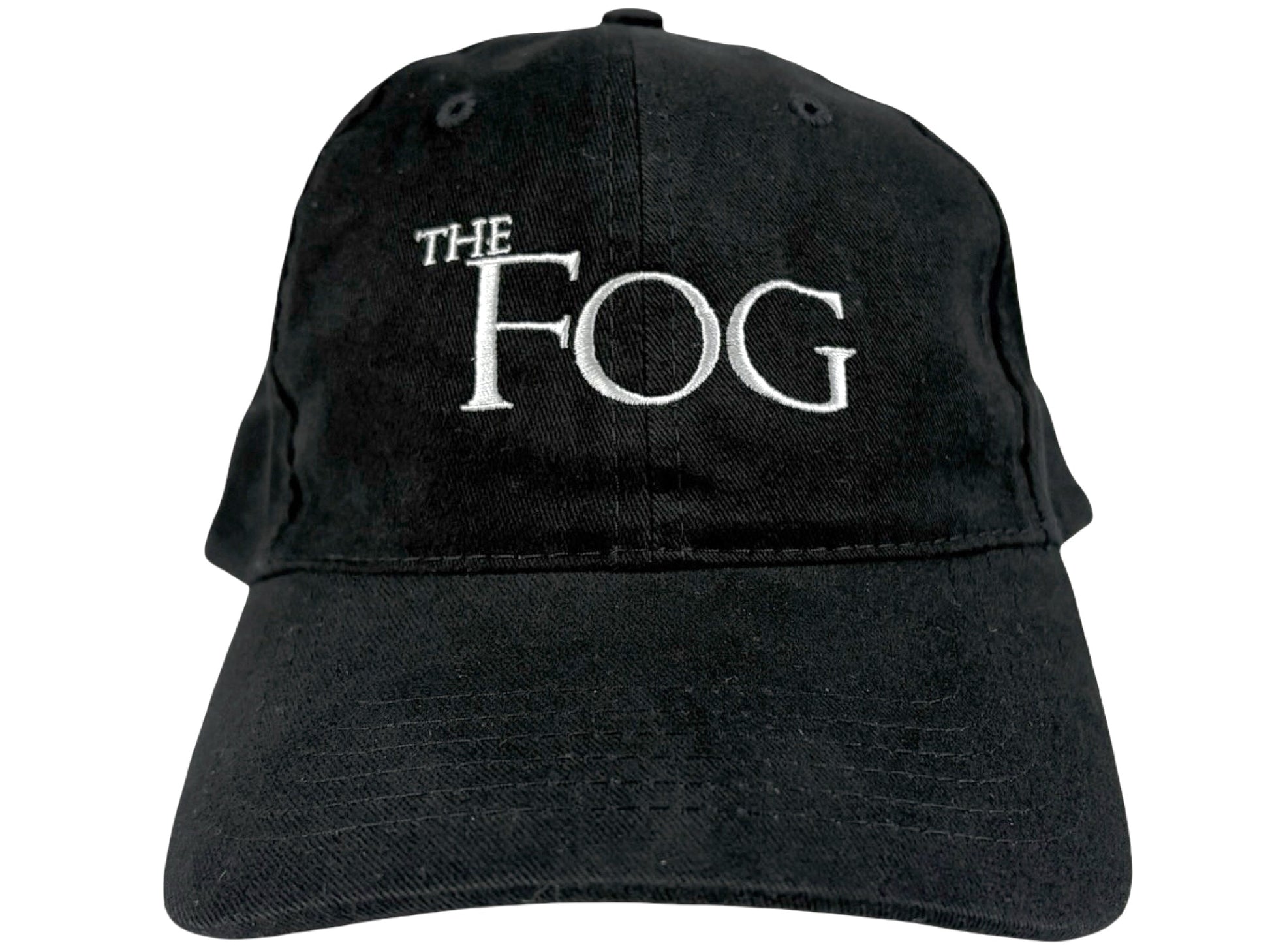 Vintage The Fog Movie Embroidered Black Hat y2k Horror 