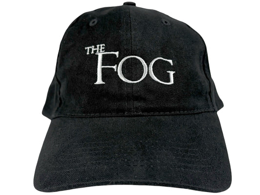 Vintage The Fog Movie Embroidered Black Hat y2k Horror 