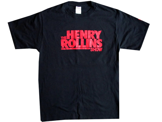 Vintage The Henry Rollins IFC Show Black T-Shirt y2k TV Show Talk Show 