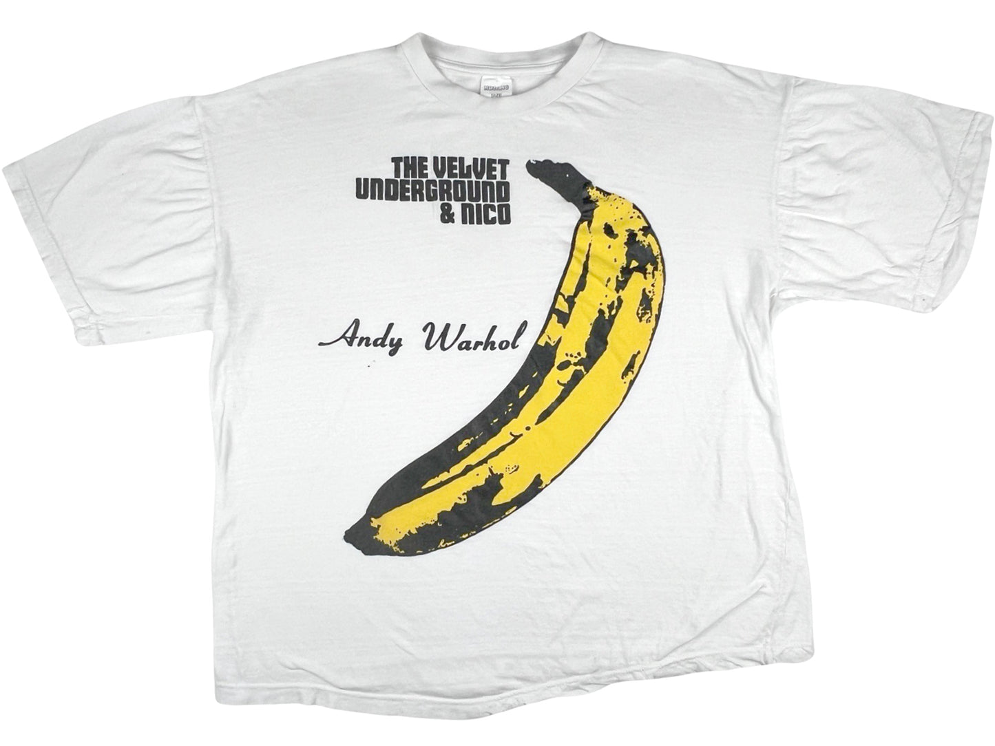 Vintage The Velvet Underground & Nico Andy Warhol White T-Shirt