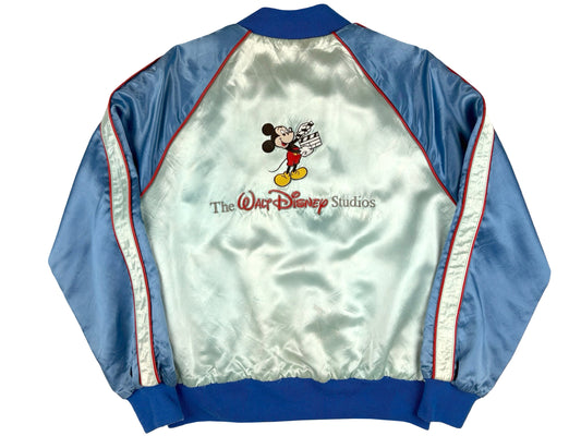 Vintage The Walt Disney Studios Satin Mickey Mouse Jacket