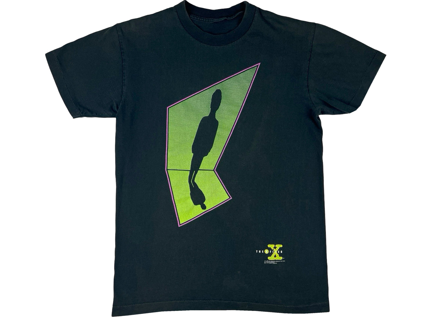 Vintage The X-Files 'Doorway' Black T-Shirt TV Show 90s Horror Sci-Fi Science Fiction